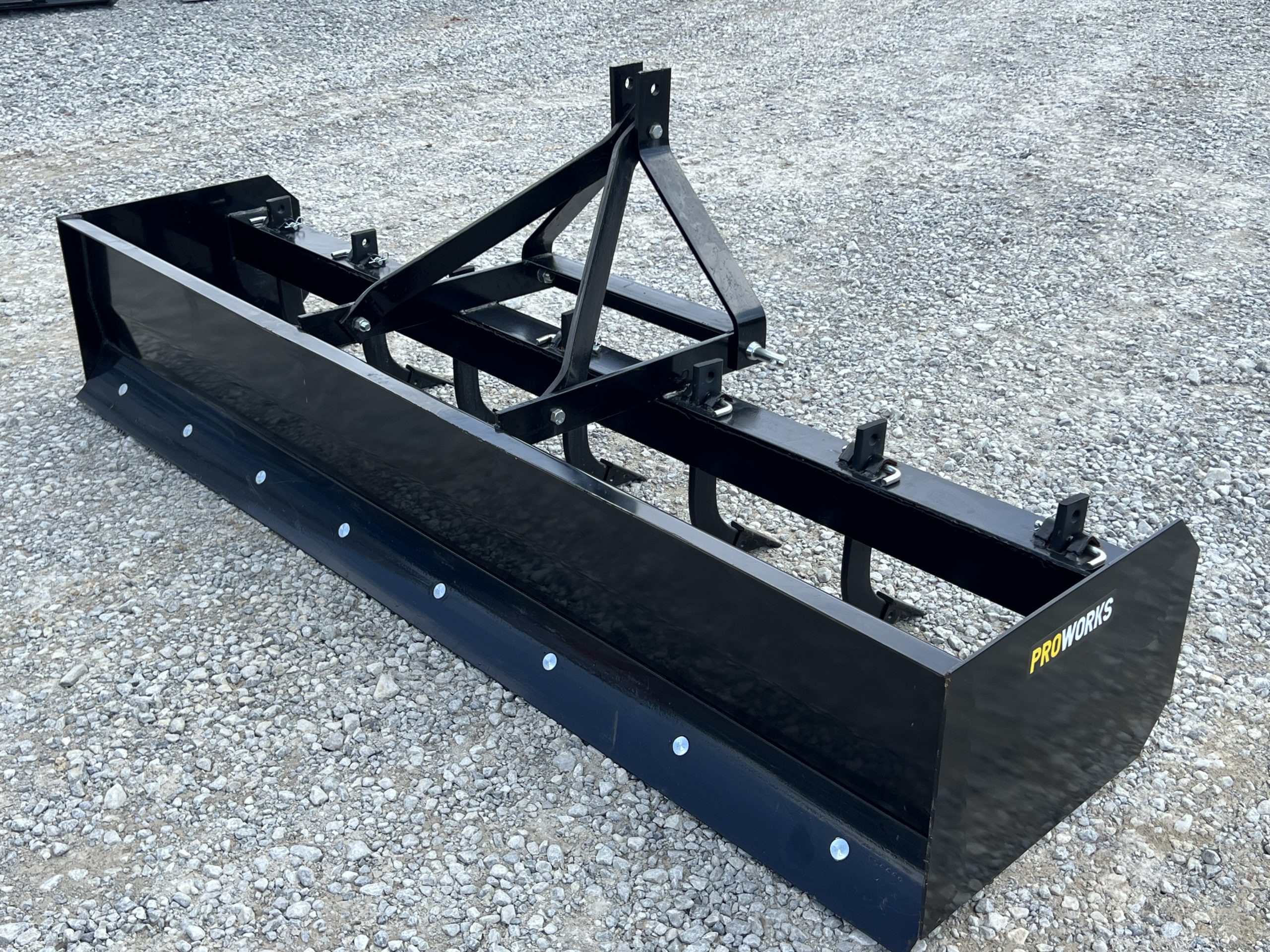 PROWORKS 96" Box Blade Scraper Grader Fits 3 Point Hitch Compact Tractor - Image 6