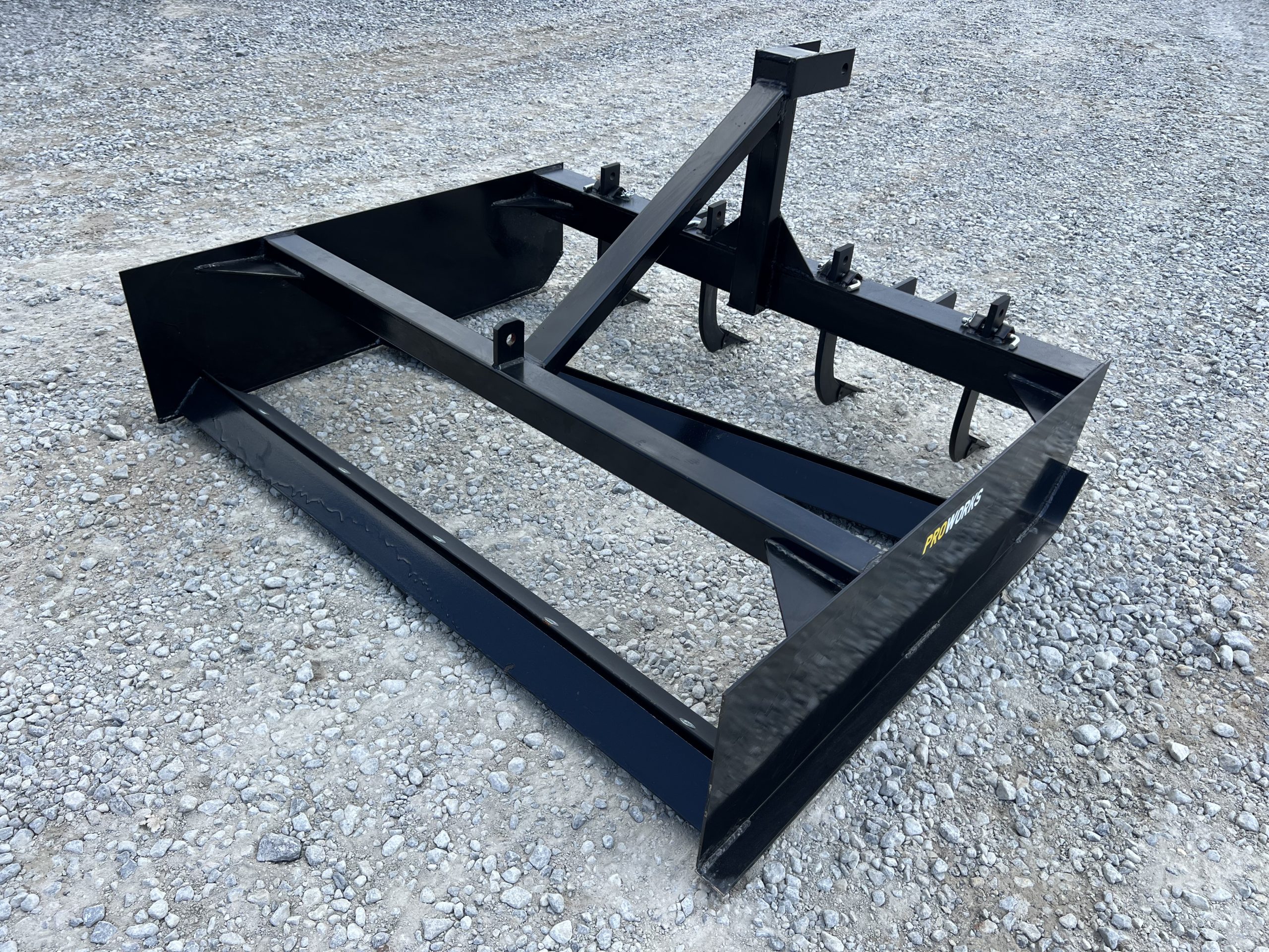 PROWORKS 60" Land Plane Leveler Grader Implement Fits Cat 1 Tractor 3 Point - Image 6