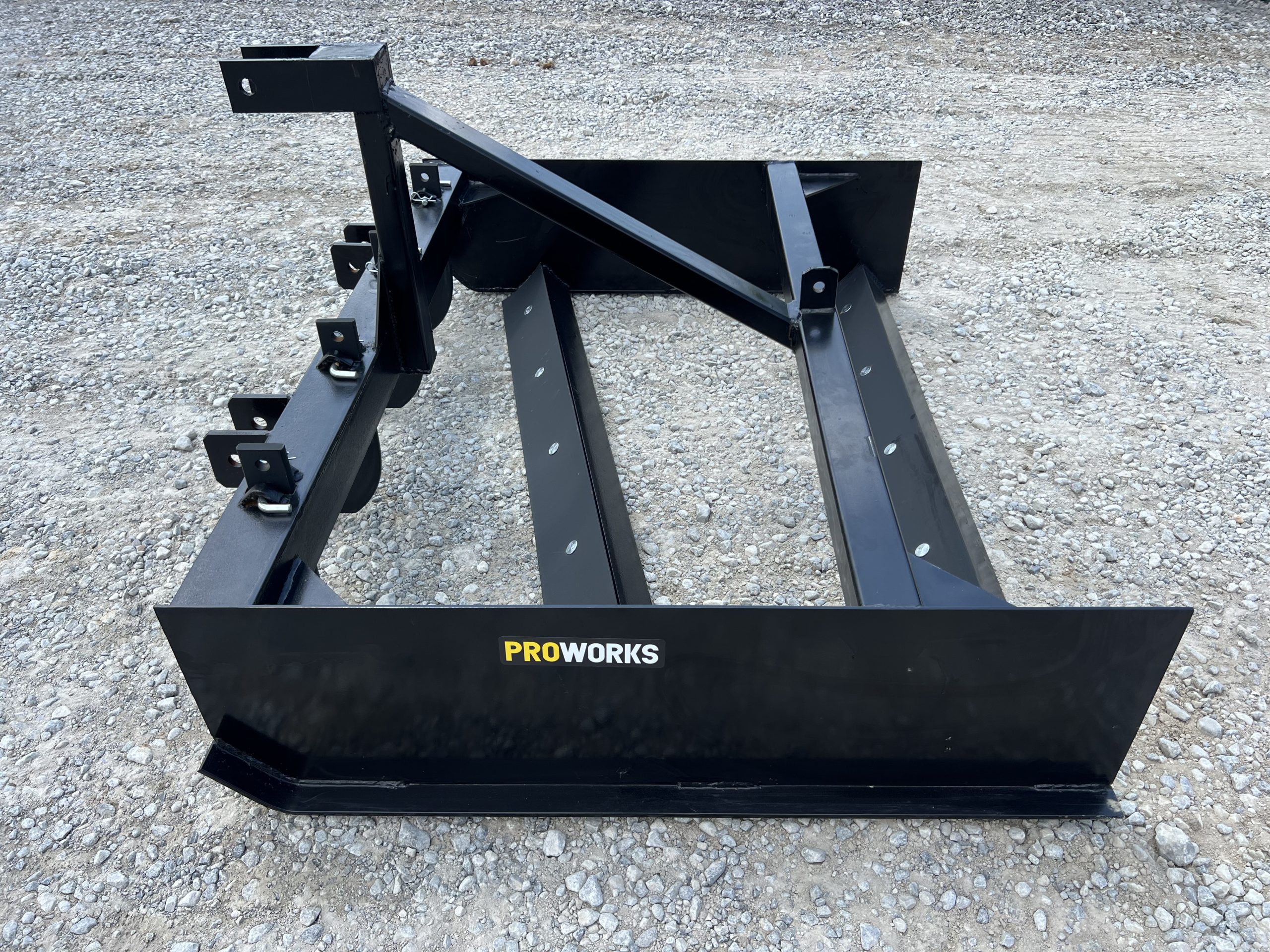 PROWORKS 60" Land Plane Leveler Grader Implement Fits Cat 1 Tractor 3 Point - Image 9