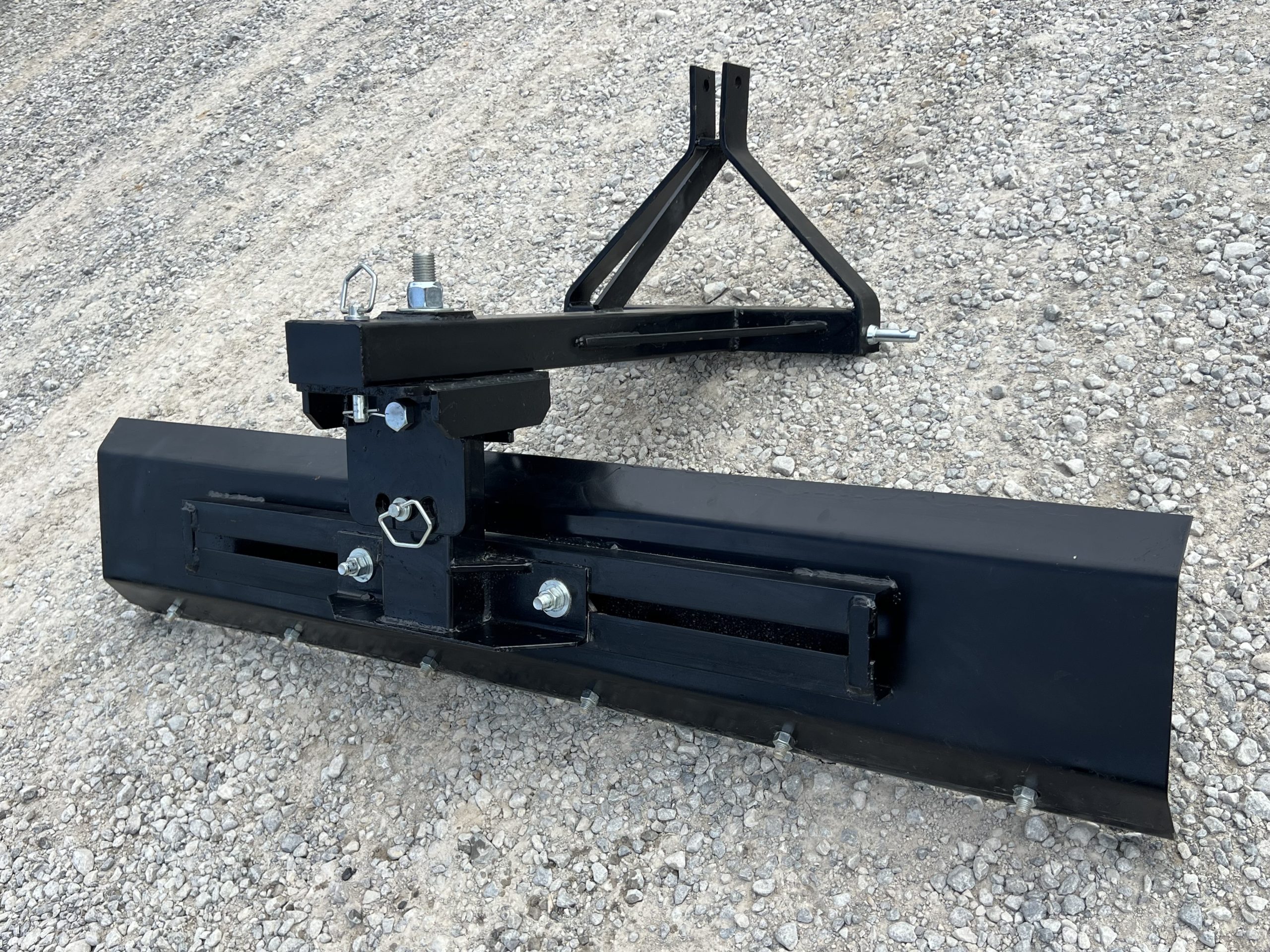 PROWORKS 72" 6 FT Rear Grader Angle Blade Tilt Ditching 3 Point Attachment - Image 2