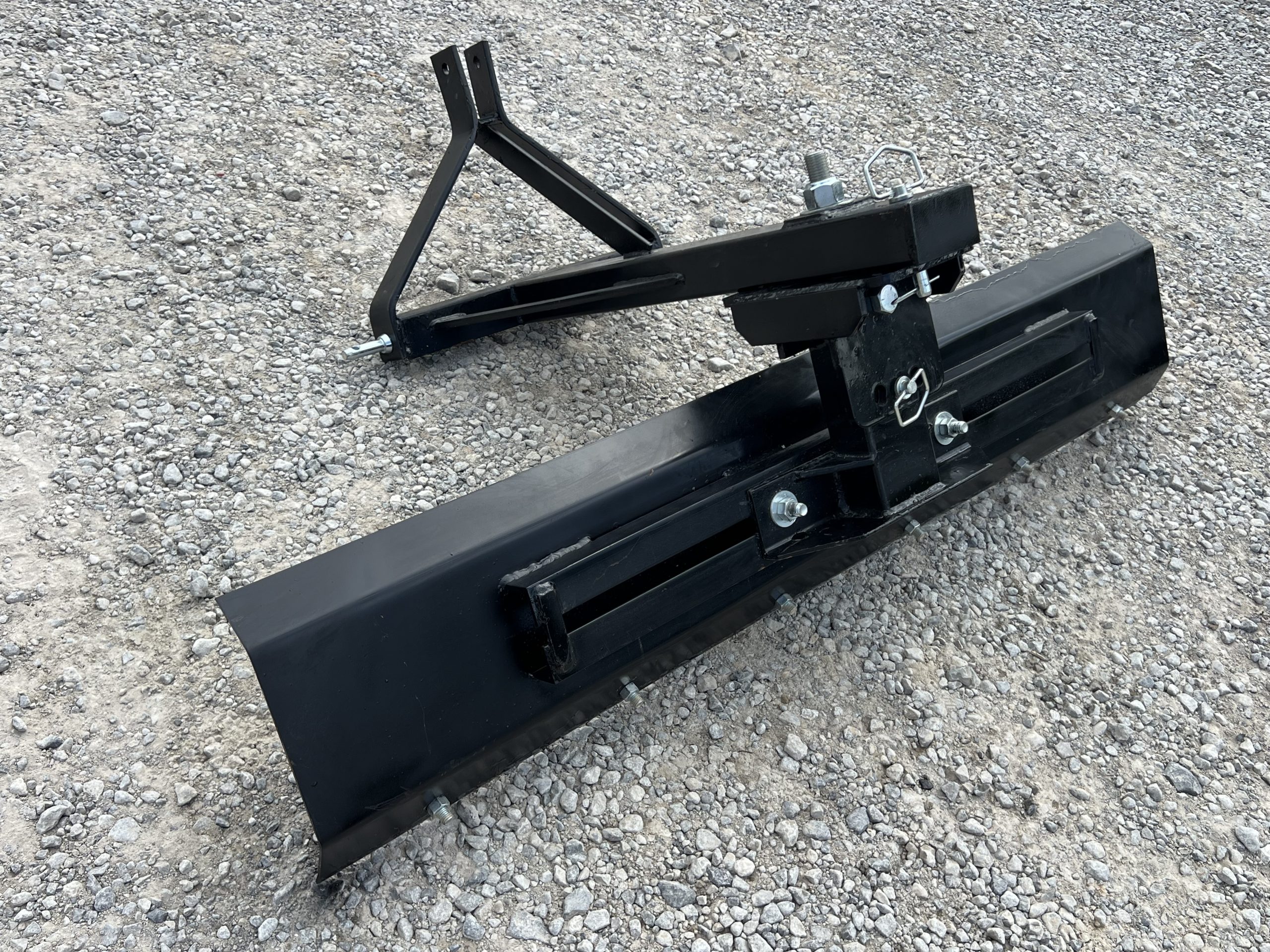 PROWORKS 72" 6 FT Rear Grader Angle Blade Tilt Ditching 3 Point Attachment - Image 4