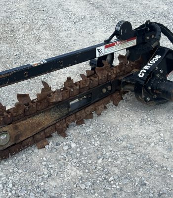 Kubota Land Pride CTR1036 36" x 6" Compact Trencher Mini Skid Steer Attachment