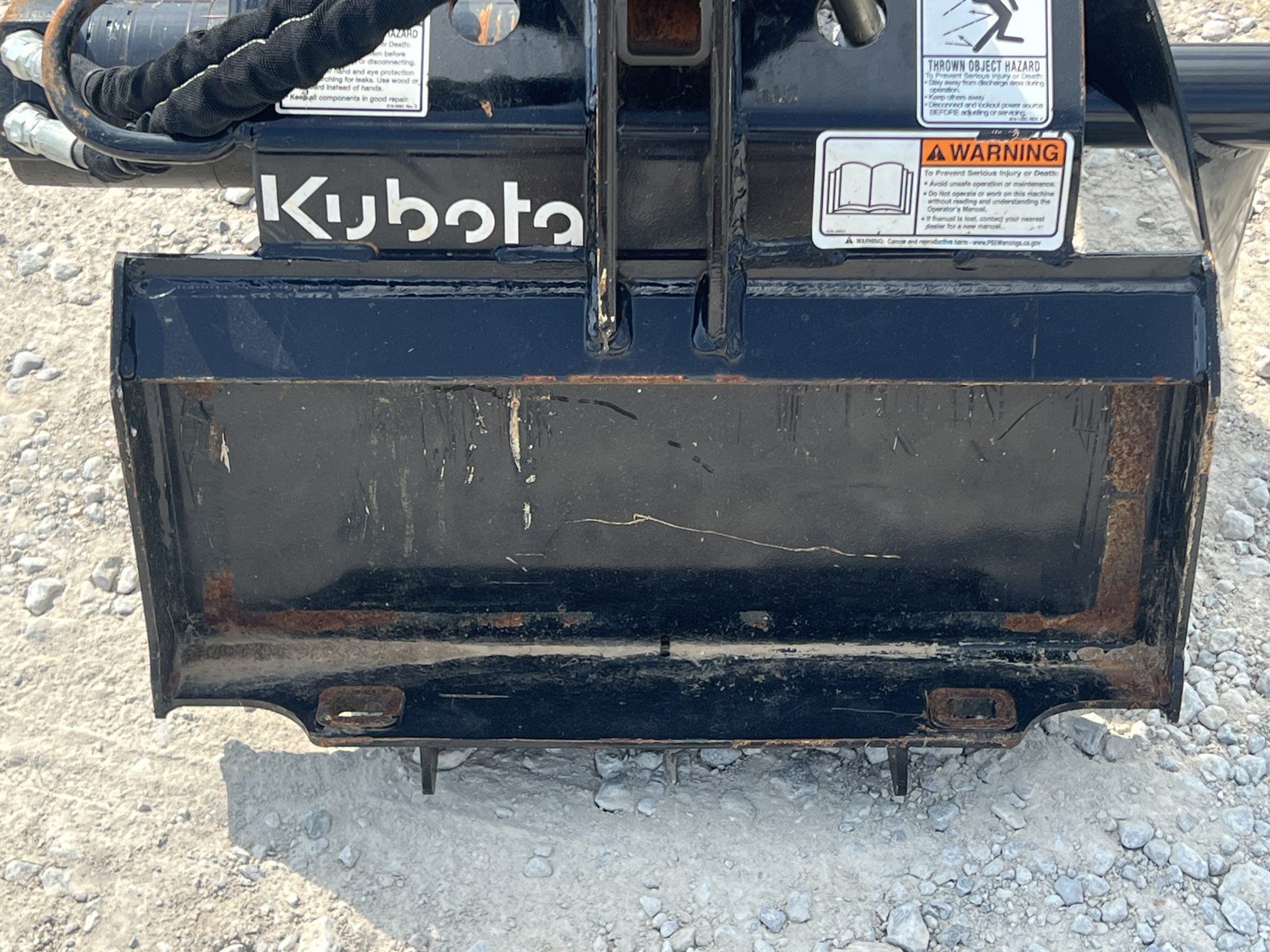Kubota Land Pride CTR1036 36" x 6" Compact Trencher Mini Skid Steer Attachment - Image 12