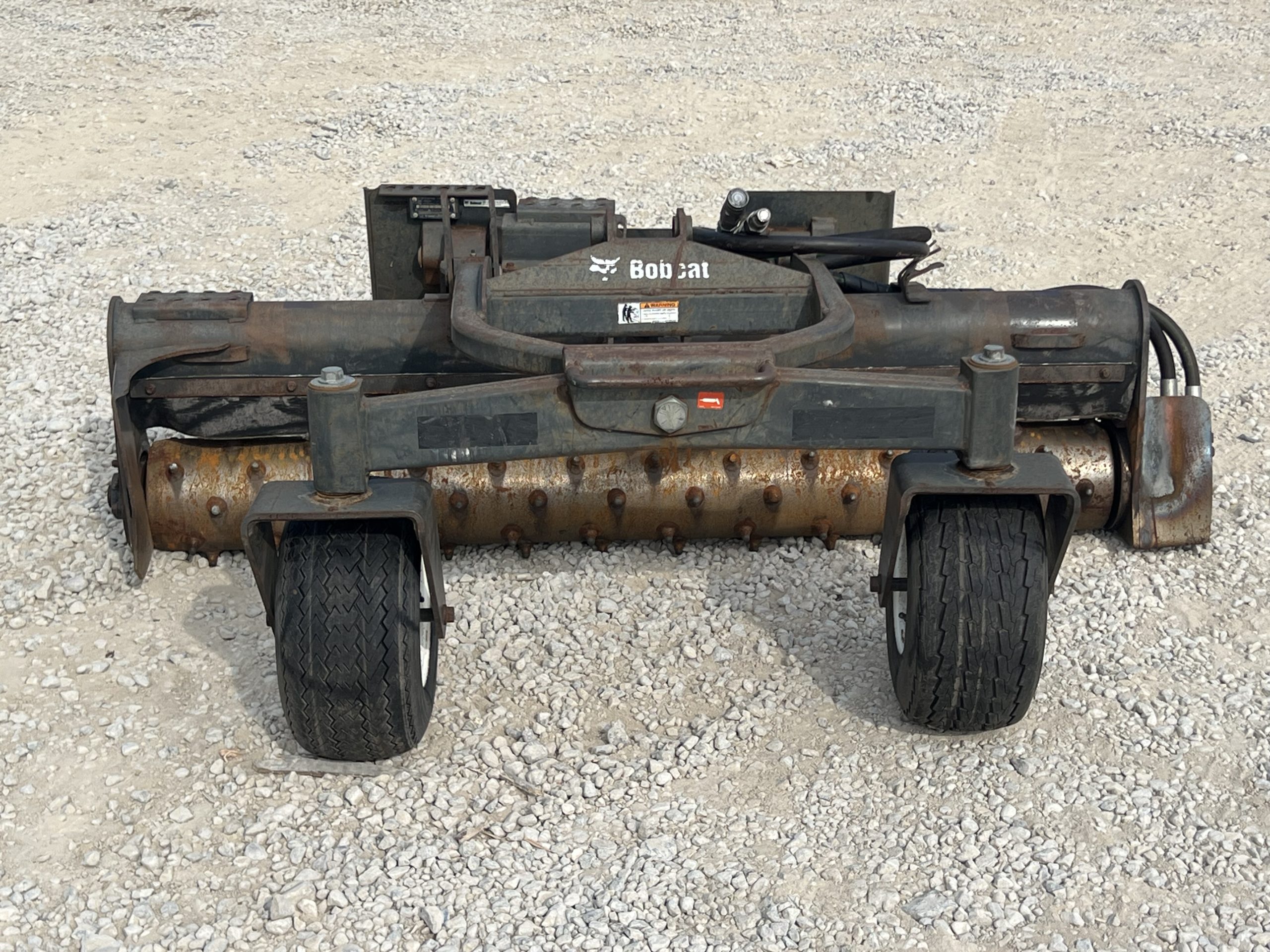 2016 Bobcat 72" Soil Conditioner Harley Landscape Rake Attachment Fits Skid Steer - Image 2