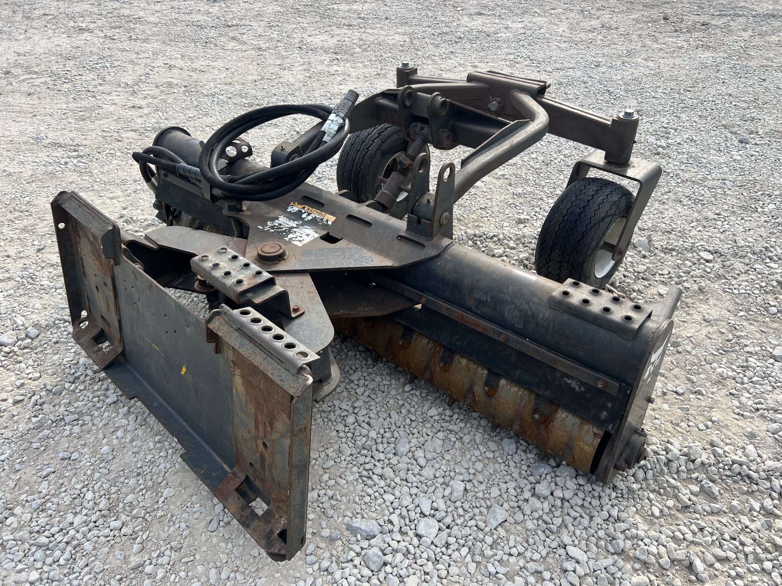 2016 Bobcat 72" Soil Conditioner Harley Landscape Rake Attachment Fits Skid Steer - Image 5
