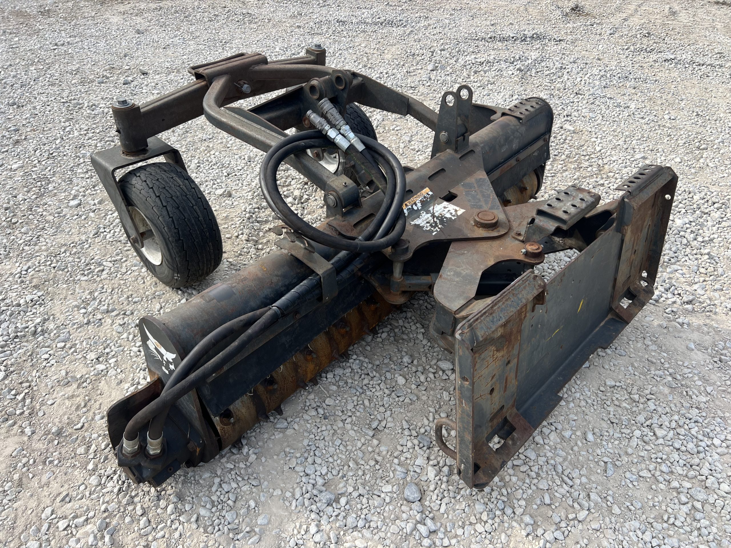 2016 Bobcat 72" Soil Conditioner Harley Landscape Rake Attachment Fits Skid Steer - Image 7