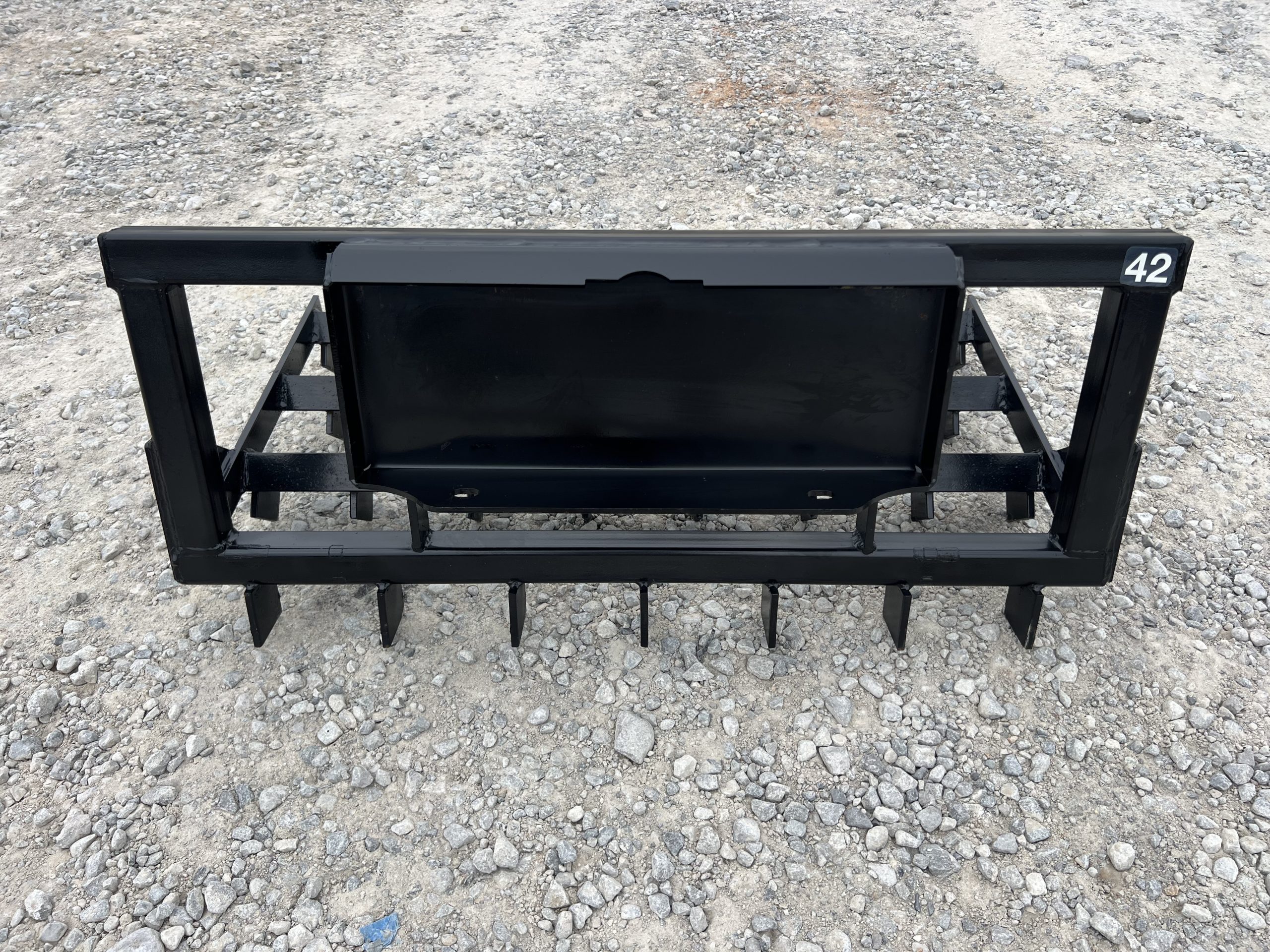 PROWORKS 42" Land Plane Grading Leveler with Scarifier Teeth Fits Mini Skid Steer - Image 7