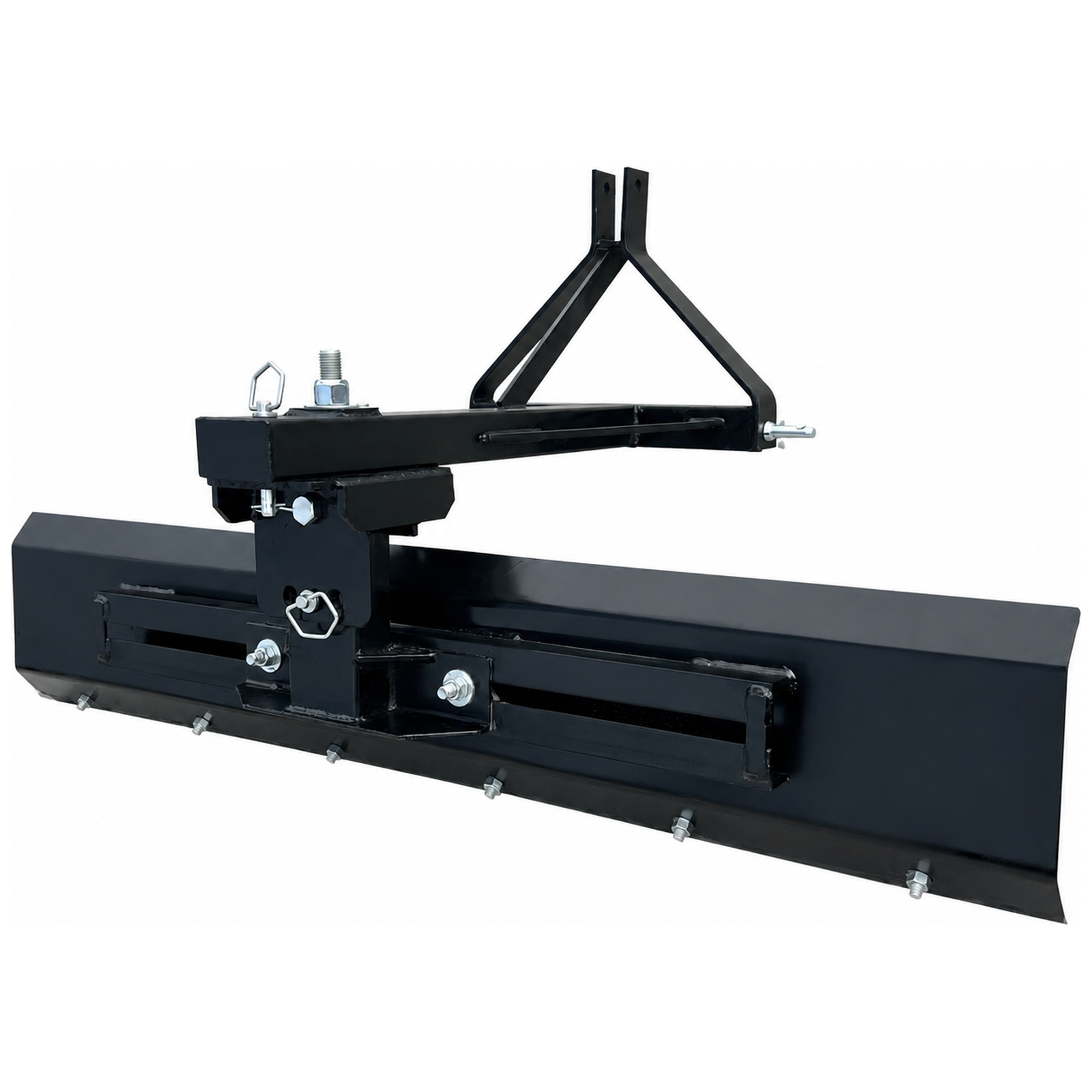 PROWORKS 72" 6 FT Rear Grader Angle Blade Tilt Ditching 3 Point Attachment