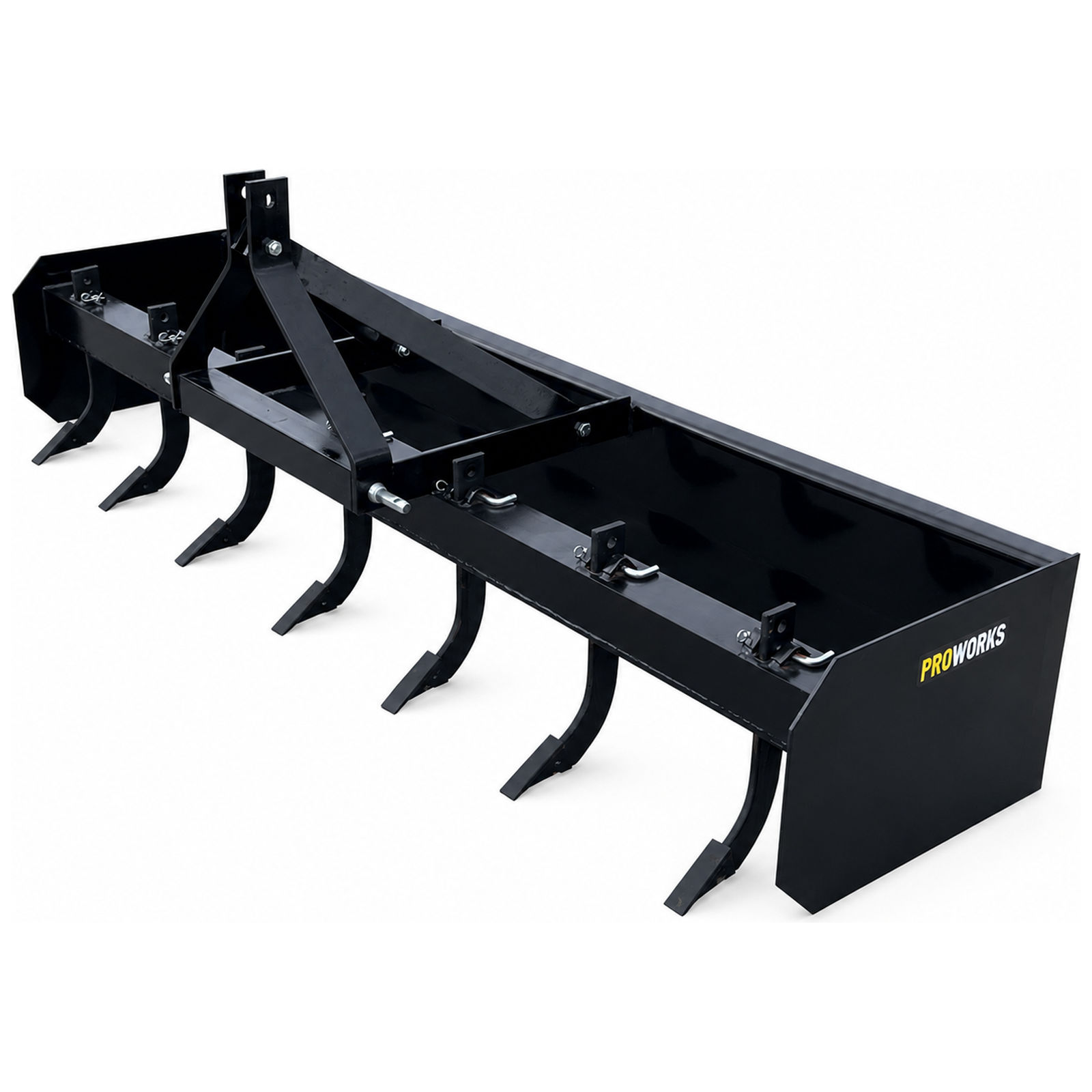 PROWORKS 96" Box Blade Scraper Grader Fits 3 Point Hitch Compact Tractor