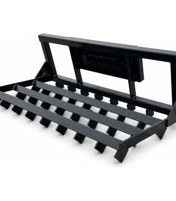 PROWORKS 48" Land Plane Grading Leveler with Scarifier Teeth Fits Mini Skid Steer