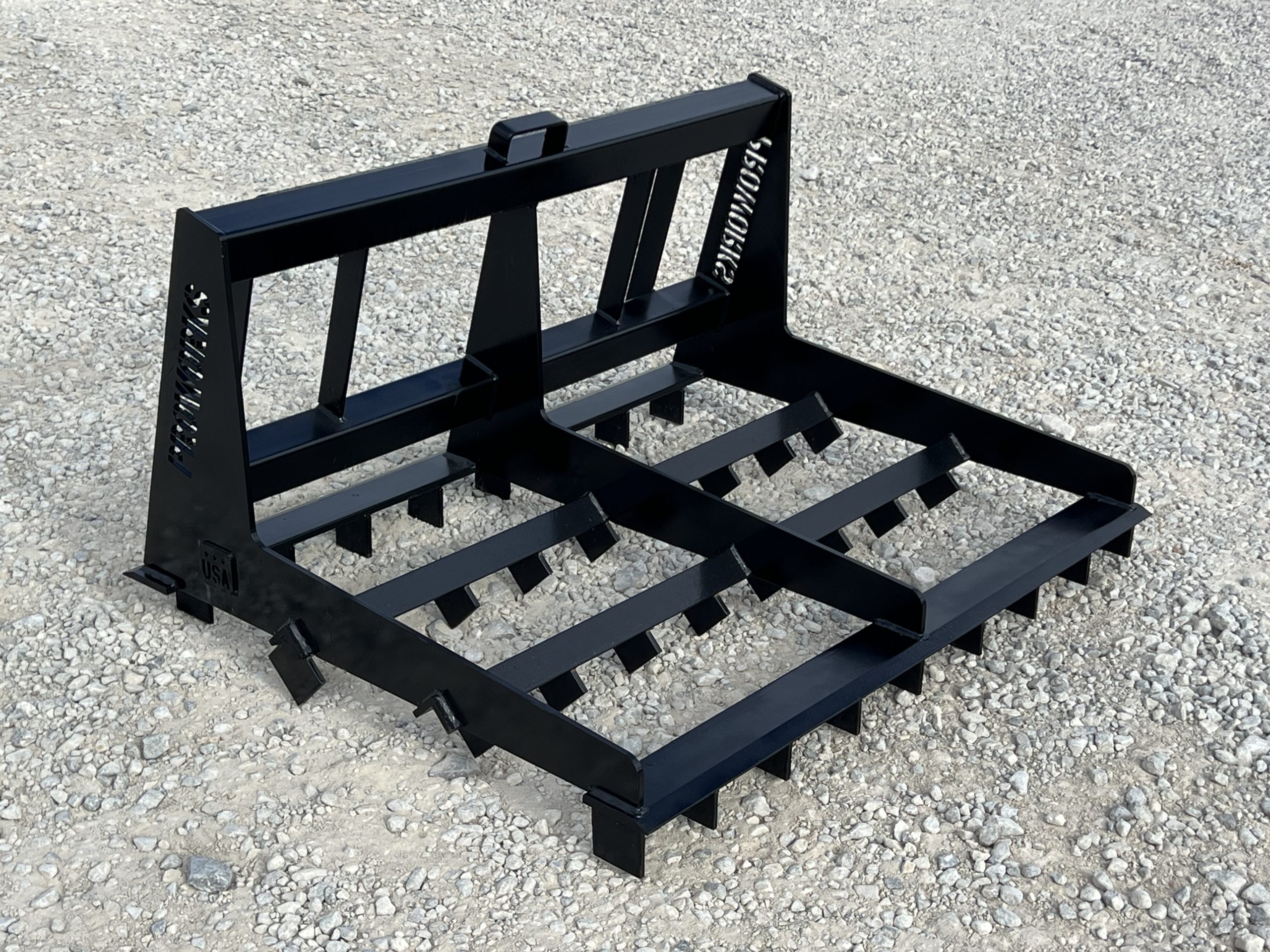 48″ Land Plane Grading Leveler Scarifier Teeth Fits Bobcat MT100 MT55 S70 Mini Skid Steer - Image 4
