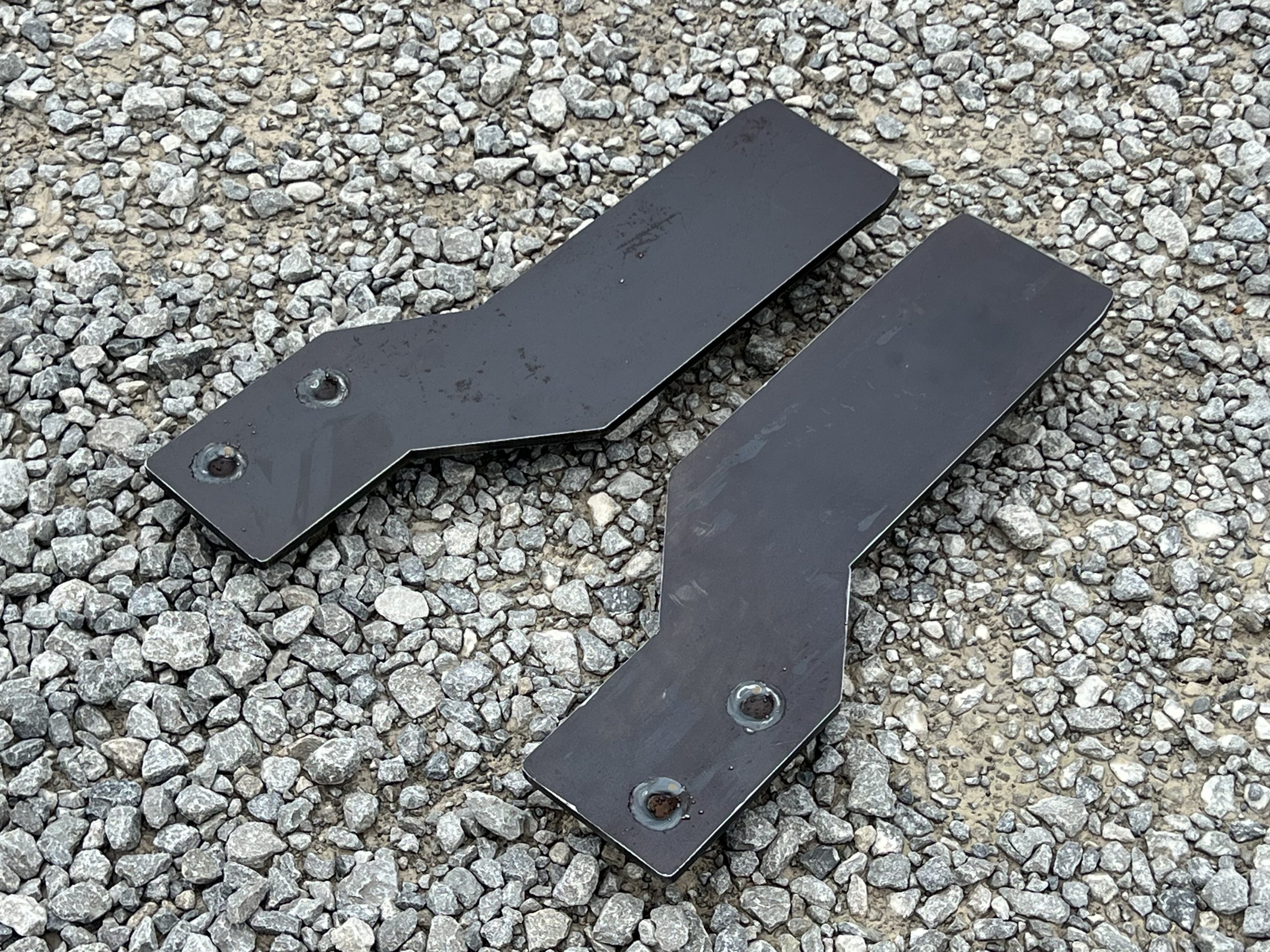 Pair Mounting Brackets Tractor Loader Quick Tach Weld On John Deere Steel USA - Image 17