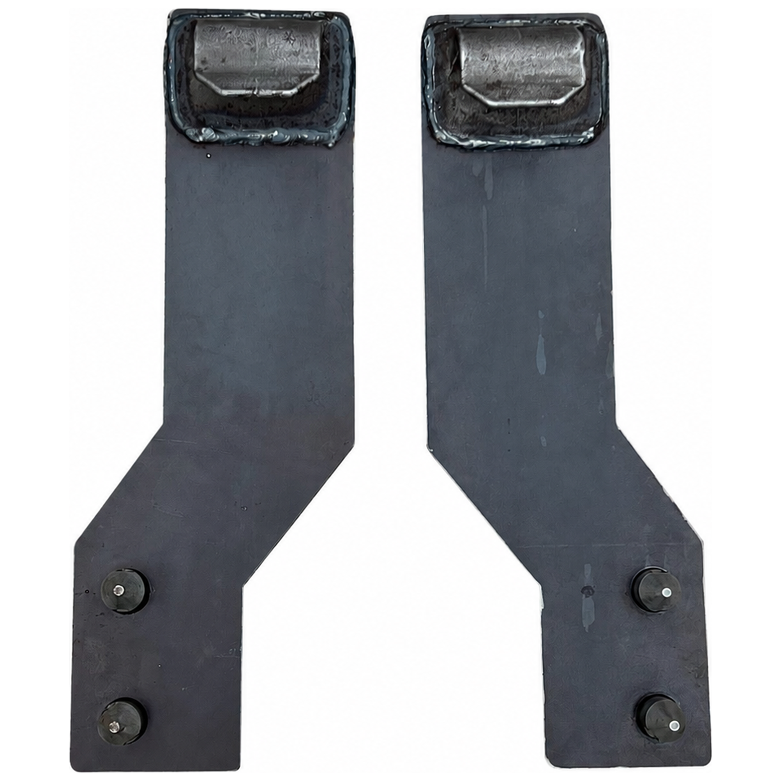 Pair Mounting Brackets Tractor Loader Quick Tach Weld On John Deere Steel USA - Image 2