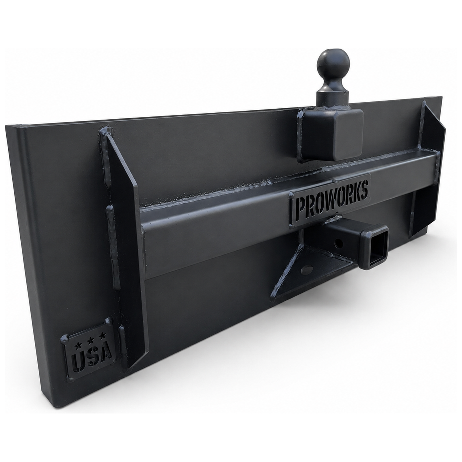 PROWORKS ASV Terex Polaris Mini Skid Steer Trailer Spotter – 2″ Receiver & Gooseneck Hitch - Image 3